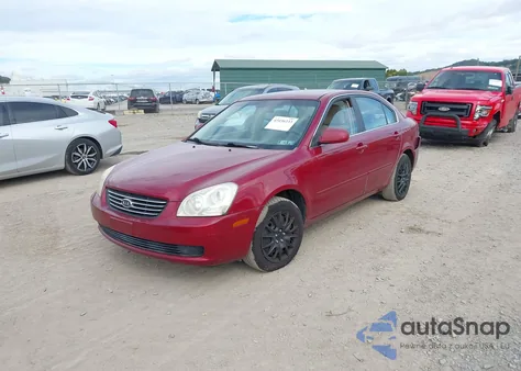 2008 Kia Optima Lx из США, поврежденный, VIN KNAGE123185204993